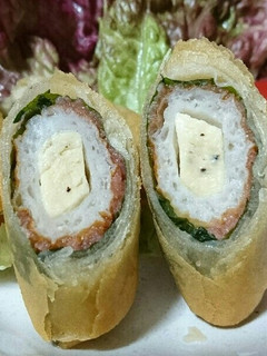 簡単☆ちくわチーズ春巻☆-レシピのメイン写真