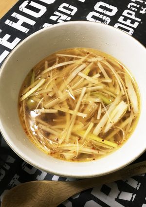 夏バテ防止！にんにくスープ-レシピのメイン写真