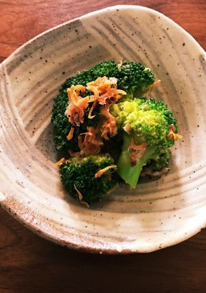 簡単ブロッコリーおかか和え 弁当 副菜に-レシピのメイン写真