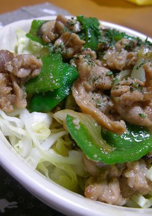 ウチの野菜たっぷり♡豚のしょうが焼き丼-レシピのメイン写真