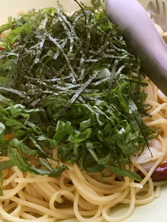 大葉のペペロンチーノ-レシピのメイン写真
