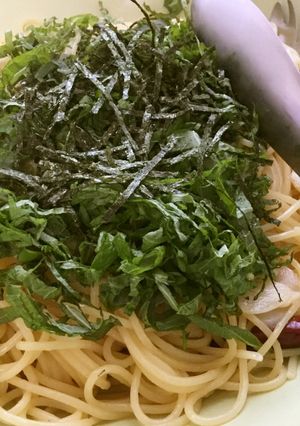 大葉のペペロンチーノ-レシピのメイン写真