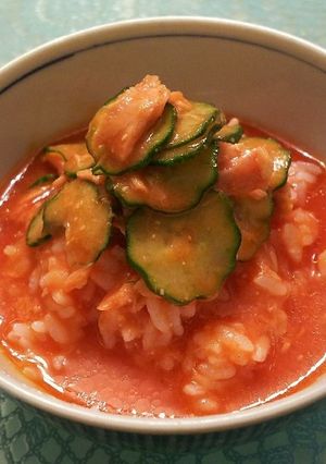 ☆野菜ジュースの冷や汁☆-レシピのメイン写真