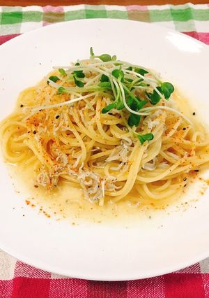 しらすの和風ペペロンチーノ-レシピのメイン写真