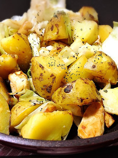 簡単やみつき*ガリバタポテトチキン-レシピのメイン写真