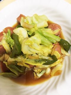 キャベツたっぷり野菜炒め-レシピのメイン写真