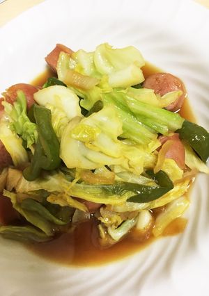 キャベツたっぷり野菜炒め-レシピのメイン写真