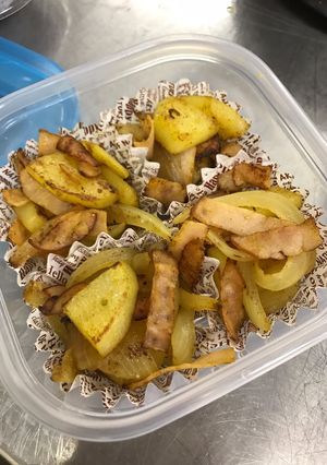 カレー風味✩ジャーマンポテト-レシピのメイン写真