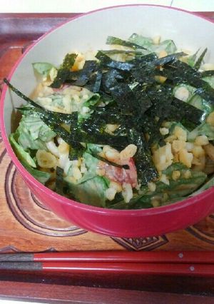 簡単！ちょいピリ濃厚サラダうどん☆-レシピのメイン写真