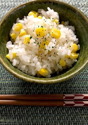 甘くて美味しいトウモロコシごはん-レシピのメイン写真