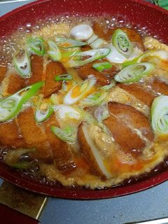パパ特製☆カツ煮風さつま揚げの卵とじ❤-レシピのメイン写真