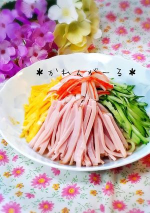 暑い時はさっぱりと♡冷やし中華♡-レシピのメイン写真
