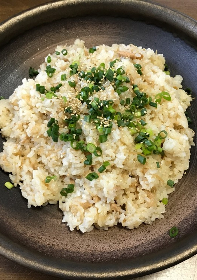 超簡単♡ツナとなめ茸の炊き込みごはん-レシピのメイン写真