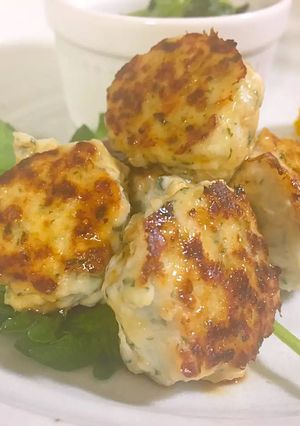 鶏胸肉のふわふわつくね-レシピのメイン写真