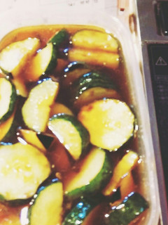 デカきゅうりと茄子の揚げ浸し-レシピのメイン写真