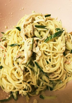 我が家のサラダスパゲティ☆-レシピのメイン写真