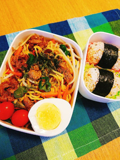 男子高校生♪お弁当日記~焼きそば-レシピのメイン写真