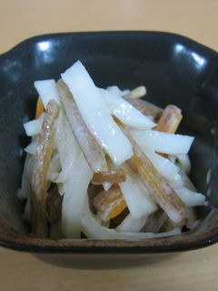 ☆柿と大根の味噌マヨサラダ☆-レシピのメイン写真