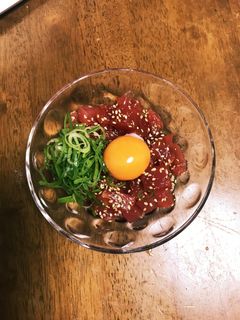 マグロユッケ-レシピのメイン写真