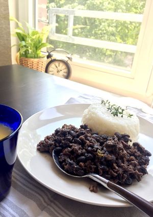 【メキシコ料理】黒豆と岩塩のチリコンカン-レシピのメイン写真