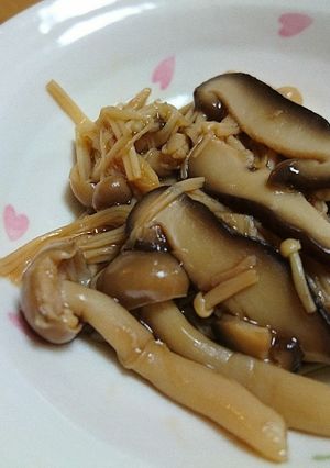 アッサリ、簡単。キノコの常備菜-レシピのメイン写真