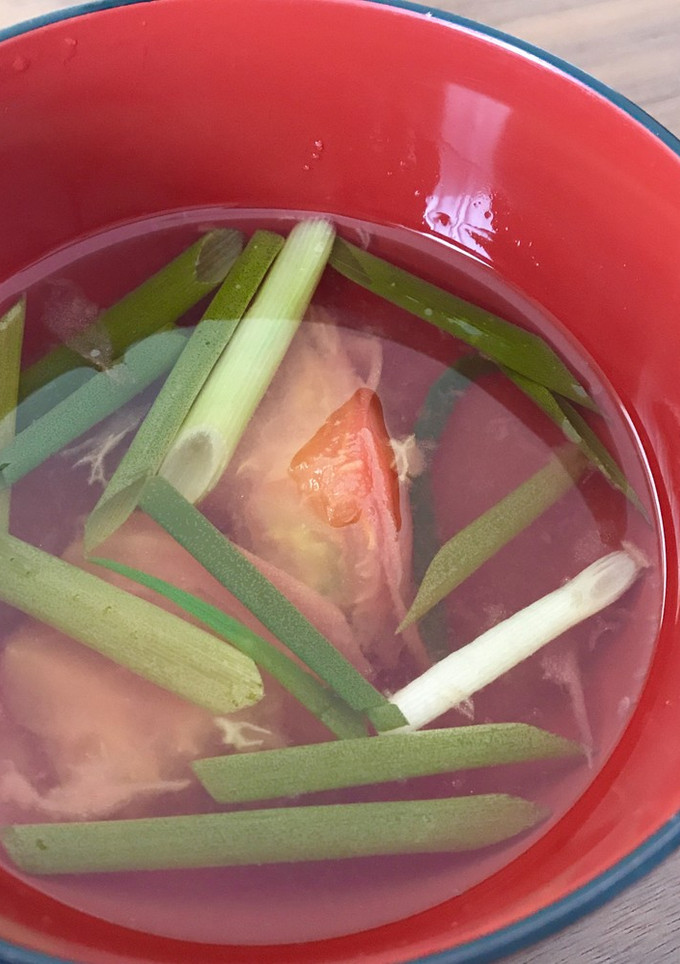 さっぱり＊トマトのお吸い物(和風スープ)-レシピのメイン写真