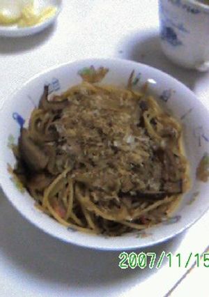 和風スパゲティ-レシピのメイン写真