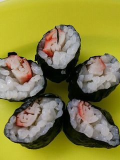 【子供朝食】かにかまのり巻き-レシピのメイン写真