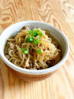 牛肉と糸こんのしぐれ煮-レシピのメイン写真