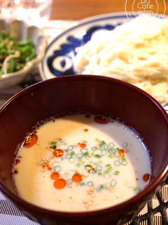 簡単素麺アレンジ!豆乳deピリ辛担々麺風-レシピのメイン写真