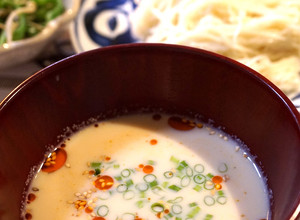 簡単素麺アレンジ！豆乳deピリ辛担々麺風-レシピのメイン写真