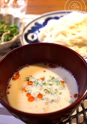 簡単素麺アレンジ！豆乳deピリ辛担々麺風-レシピのメイン写真