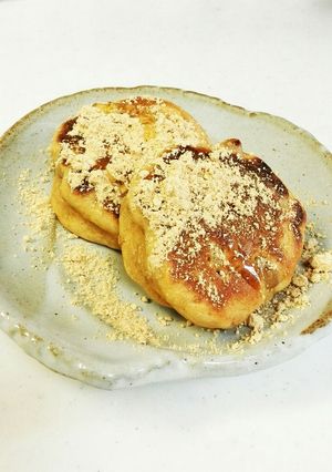 サックリおいしい蒸し大豆のパンケーキ-レシピのメイン写真