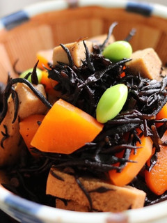 ひじきと高野豆腐の含め煮♪-レシピのメイン写真