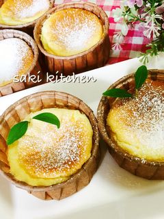 ♡手土産に!カップチーズケーキ♡-レシピのメイン写真