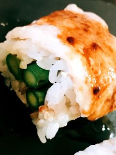 野菜入り肉巻かないおにぎり-レシピのメイン写真