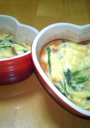 【２人分】簡単！焼きぱなしキッシュ♪-レシピのメイン写真