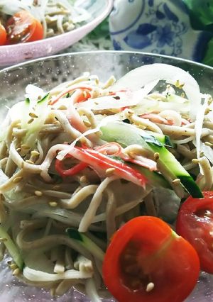 蕎麦サラダ-レシピのメイン写真
