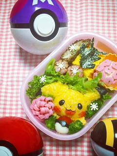 ポケモンキャラ弁 可愛いピカチュウ-レシピのメイン写真