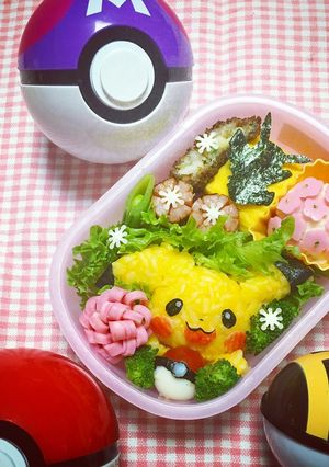 ポケモンキャラ弁 可愛いピカチュウ-レシピのメイン写真