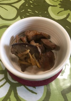 鶏のきも&砂肝の甘辛煮-レシピのメイン写真