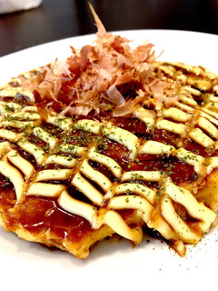 キャベツだけの具材で美味しいお好み焼きぃ-レシピのメイン写真