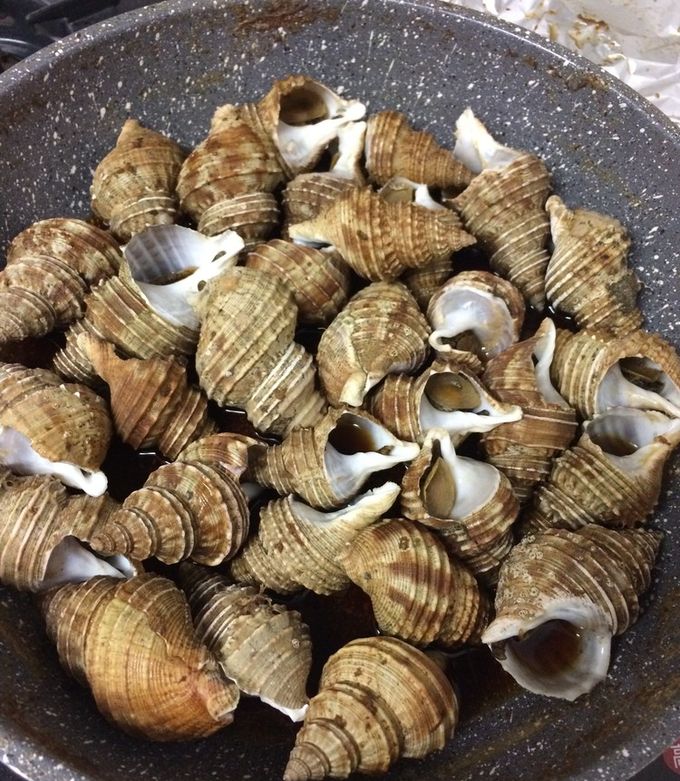 簡単&楽チン つぶ貝煮付け おつまみ by saibaiman 【クックパッド