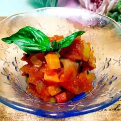 รูปของ 夏野菜のラタトゥイユ風〜ジュレサラダ！