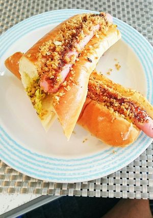 関西風 魚肉ソーセージカツホットドッグ-レシピのメイン写真