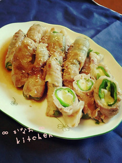 豪快!!チーズinピーマンの肉巻き-レシピのメイン写真