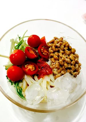 ありあわせ冷やしうどん☻-レシピのメイン写真