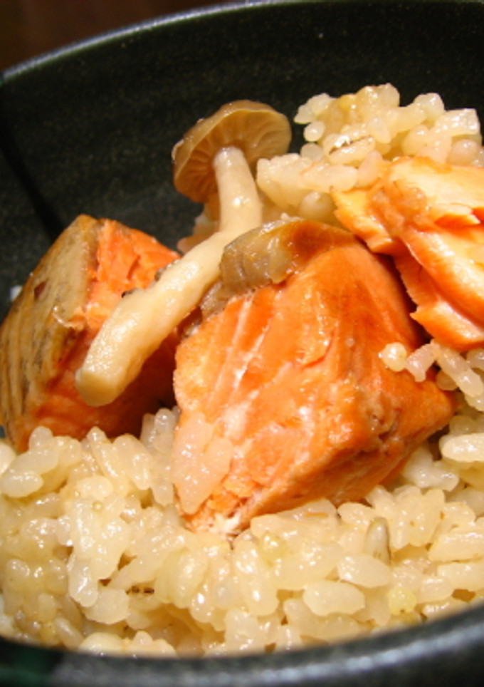 鮭の洋風炊き込みご飯-レシピのメイン写真