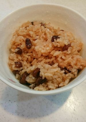 炊飯器で作る赤飯-レシピのメイン写真