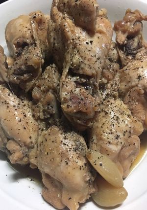 手羽元のビール煮-レシピのメイン写真